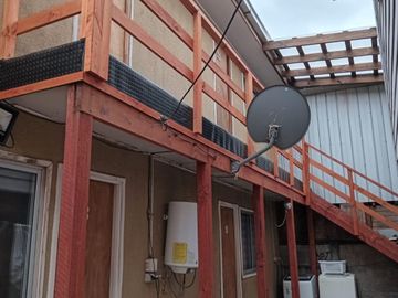 Casa con ampliación, 7 dorm, 2 baños, ampliación 4 dorm. con baños, patio, Collao, Concepción