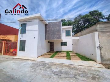 ADQUIERA SU CASA NUEVA CON JARDIN Y 3 RECAMARAS, UBICADA CERCA DE COATEPEC, VER.