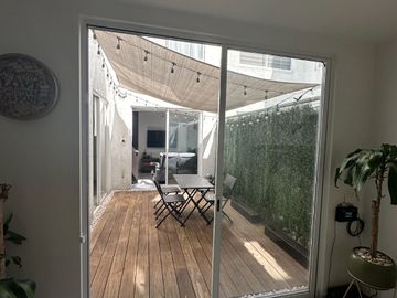 Departamento en venta en portales con terraza de 13m2
