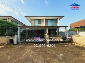 2-storey detached house, 53.5 sq.w., Golden Village Village, Bangna-Kingkaew, Soi Kingkaew 6, On Nut Road, Bangna-Trad Road, Bang Phli, Samut Prakan