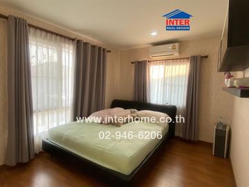 2-storey detached house, 53.5 sq.w., Golden Village Village, Bangna-Kingkaew, Soi Kingkaew 6, On Nut Road, Bangna-Trad Road, Bang Phli, Samut Prakan