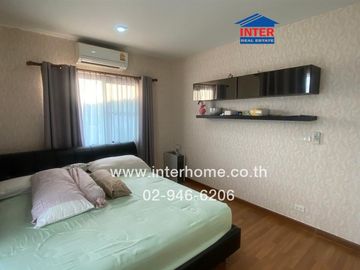 2-storey detached house, 53.5 sq.w., Golden Village Village, Bangna-Kingkaew, Soi Kingkaew 6, On Nut Road, Bangna-Trad Road, Bang Phli, Samut Prakan