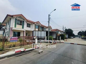 2-storey townhouse, 42.6 sq.w., Pruksa Ville Village, Pracha Uthit-Suk Sawat 78, Soi Suk Sawat 78 (Soi Choi Peng), Suk Sawat Road, Mueang Samut Prakan
