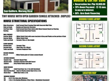 2 Storey Duplex type INNO HOMES MORONG