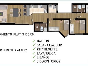 Venta Departamento Estreno, Surquillo, La Calera.