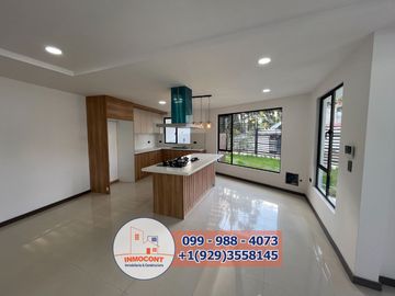 MODERNA VIVIENDA CON AMPLIA AREA VERDE Y BBQ, Sector Ricaurte L102