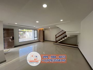 MODERNA VIVIENDA CON AMPLIA AREA VERDE Y BBQ, Sector Ricaurte L102