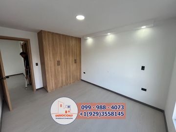 MODERNA VIVIENDA CON AMPLIA AREA VERDE Y BBQ, Sector Ricaurte L102