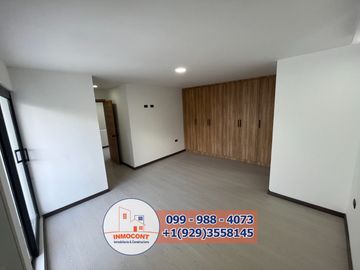 MODERNA VIVIENDA CON AMPLIA AREA VERDE Y BBQ, Sector Ricaurte L102