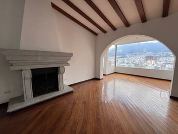 VENTA PENTHOUSE, SECTOR GONZÁLEZ SUÁREZ. 4 DORMITORIOS. 250 M² $190.000