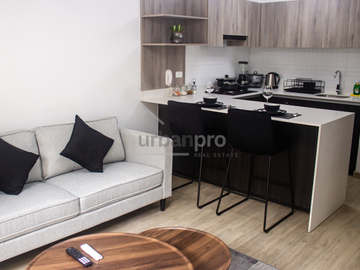 Dpto Amoblado en Barranco / 1 hab / Precio Negociable