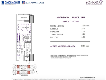𝟏𝟐% 𝐃𝐏 𝐏𝐑𝐎𝐌𝐎 | 𝐒𝐎𝐍𝐎𝐑𝐀 𝐆𝐀𝐑𝐃𝐄𝐍 𝐑𝐄𝐒𝐈𝐃𝐄𝐍𝐂𝐄𝐒 1 Bedroom Condo in Alabang Zapote Road Las Piñas City at the back of Robinsons