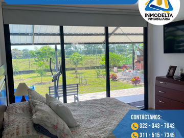 HERMOSA Y LUJOSA CASA EN VENTA EN LOMA DE TIGRA ACACIAS META