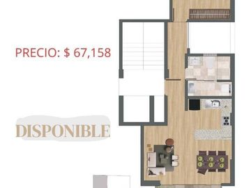 Departamento en venta en Jose Luis Bustamante y Rivero