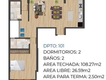 Departamento en venta en Jose Luis Bustamante y Rivero