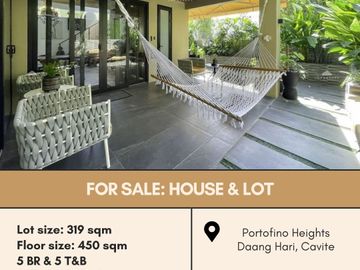 For Sale House and Lot located at Portofino Heights Daang Hari, Cavite
