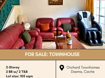 For Sale: Townhouse located at Orchard Townhomes Dasmariñas, Cavite