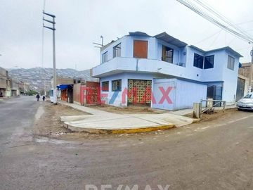 ¡¡GRAN Oportunidad De Inversión!! Venta Casa Terreno San Juan De Lurigancho