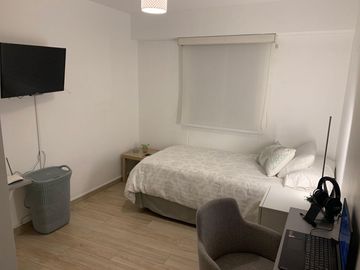 Alquilo flat amoblado y equipado de 98m2 y 2 dormitorios en Magdalena