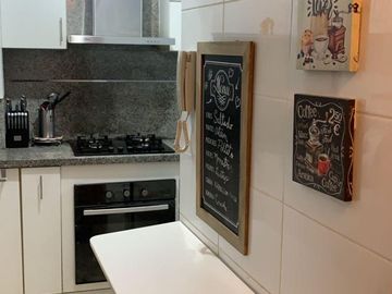 Alquilo flat amoblado y equipado de 98m2 y 2 dormitorios en Magdalena