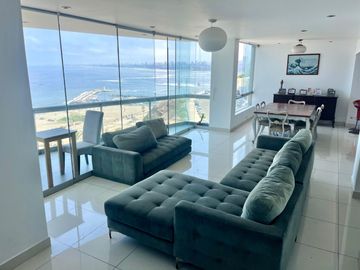 VENTA DEPARTAMENTO CHORRILLOS -ESPECTACULAR  VISTA A LA BAHIA!!!