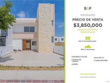 Casa en venta Mayorazgo del Carmen
