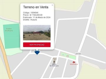 Venta De Terreno Agricola De 29 Has En Vilcahuaura - Huaura