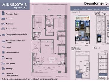 PREVENTA DEPARTAMENTO EN LA COL. NÁPOLES EN MINNESOTA #8, CDMX.