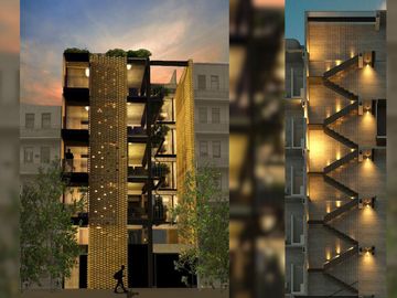 Departamento con terraza privada, en venta, Cuauhtémoc, CDMX