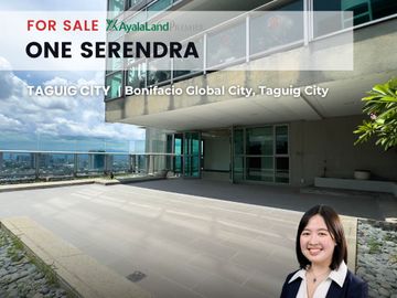 FOR SALE: BGC One Serendra 3BR Special Garden Condo Unit in Taguig - East, Suites, One Serendra, Seasons Residences