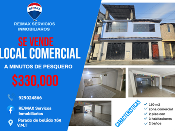 🏢 ¡GRAN OPORTUNIDAD! LOCAL COMERCIAL CERCA DEL PESQUERO EN VMT 🏢