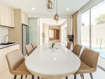 For sale 2-storey pool villa, 4 bedrooms, 5 bathrooms in the World Club Land Village project, near Meritton International School, Lanna International