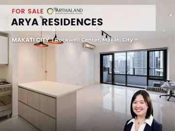 For Sale: Premium Arya Residences, 1-Bedroom Condo, Priced to Sell - West East Gallery Place, Verve, Maridien, One Serendra