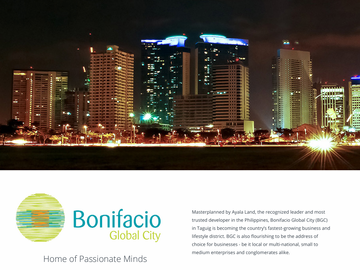 OFFICE SPACE IN BGC FOR SALE RFO