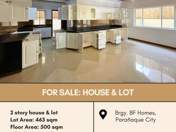 FOR SALE HOUSE AND LOT Brgy. BF Homes, Parañaque City