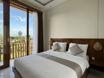 Stunning 3-Bedroom Villa with Garuda Wisnu Kencana Views in Ungasan Bali for Sale