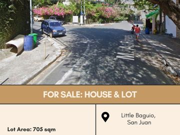 FOR SALE House and lot, located at Little Baguio, San Juan