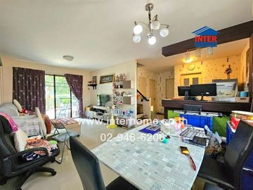 2-storey detached house, 100.4 sq.w., Habitia Village, Panya Intra 2, Soi 14, near Sathit Phatthana School, Khlong Song Road, Panya Intra Road, Khlong