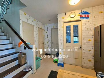 2-storey detached house, 100.4 sq.w., Habitia Village, Panya Intra 2, Soi 14, near Sathit Phatthana School, Khlong Song Road, Panya Intra Road, Khlong