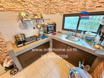 2-storey detached house, 100.4 sq.w., Habitia Village, Panya Intra 2, Soi 14, near Sathit Phatthana School, Khlong Song Road, Panya Intra Road, Khlong