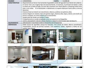 SE VENDE EN LONG ISLAND HUAYACAN DEPTO. 3 REC 2 BAÑOS ESTUDIO 2 ESTAC. FRENTE ALBERCA