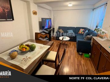 VENTA DE DEPARTAMENTO  COL. CLAVERIA