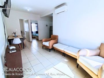 DEPARTAMENTO EN VENTA EN PASEOS DE XCACEL PLAYA DEL CARMEN