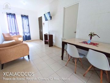 DEPARTAMENTO EN VENTA EN PASEOS DE XCACEL PLAYA DEL CARMEN