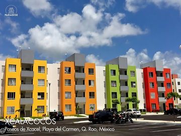 DEPARTAMENTO EN VENTA EN PASEOS DE XCACEL PLAYA DEL CARMEN