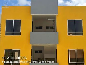 DEPARTAMENTO EN VENTA EN PASEOS DE XCACEL PLAYA DEL CARMEN