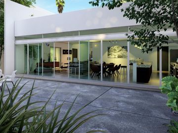 Casa con alberca privada y terraza, en venta, Huayacán, Cancún