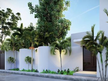 Casa con alberca privada y terraza, en venta, Huayacán, Cancún