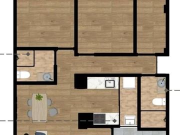 VENDO DEPARTAMENTOS DE ESTRENO EN LA PRADERA CERRO COLORADO