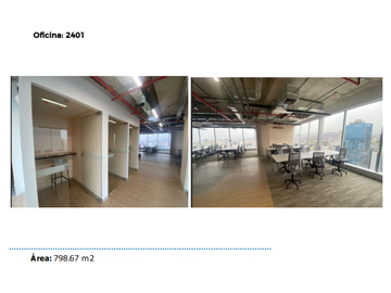 SE ALQUILAN OFICINAS EN TORRE / JAVIER PRADO CON SAN ISIDRO